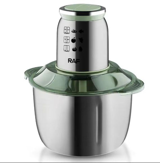 Picadora Eléctrica Multifunción 4 Cuchillas – Cocina Rápido, Fácil y Sin Esfuerzo ⚡🥩🥦